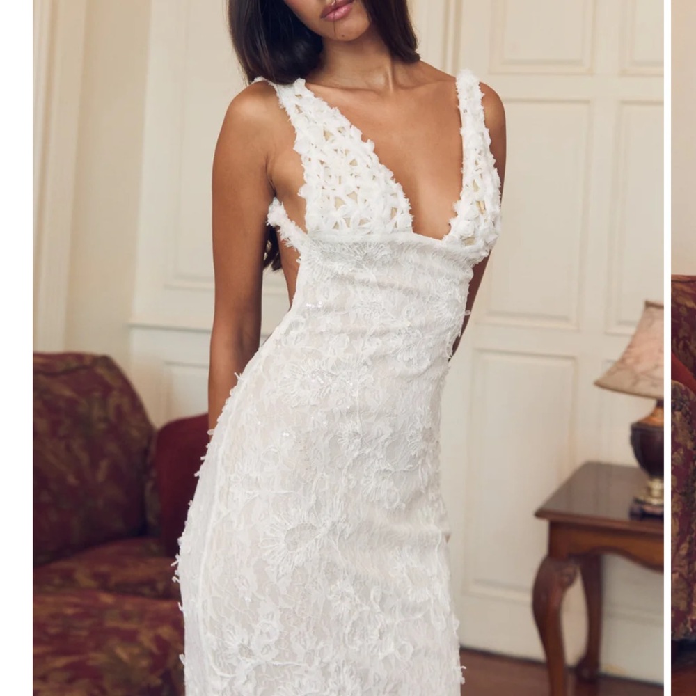 Elegant White Maxi Dress